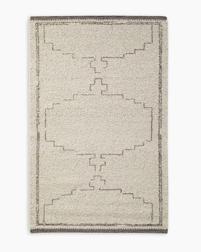 Saira Hand-Loomed Wool Rug - 5' x 8' / Charcoal