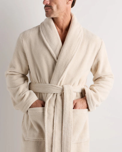 Turkish Cotton Terry Robe - XS / White