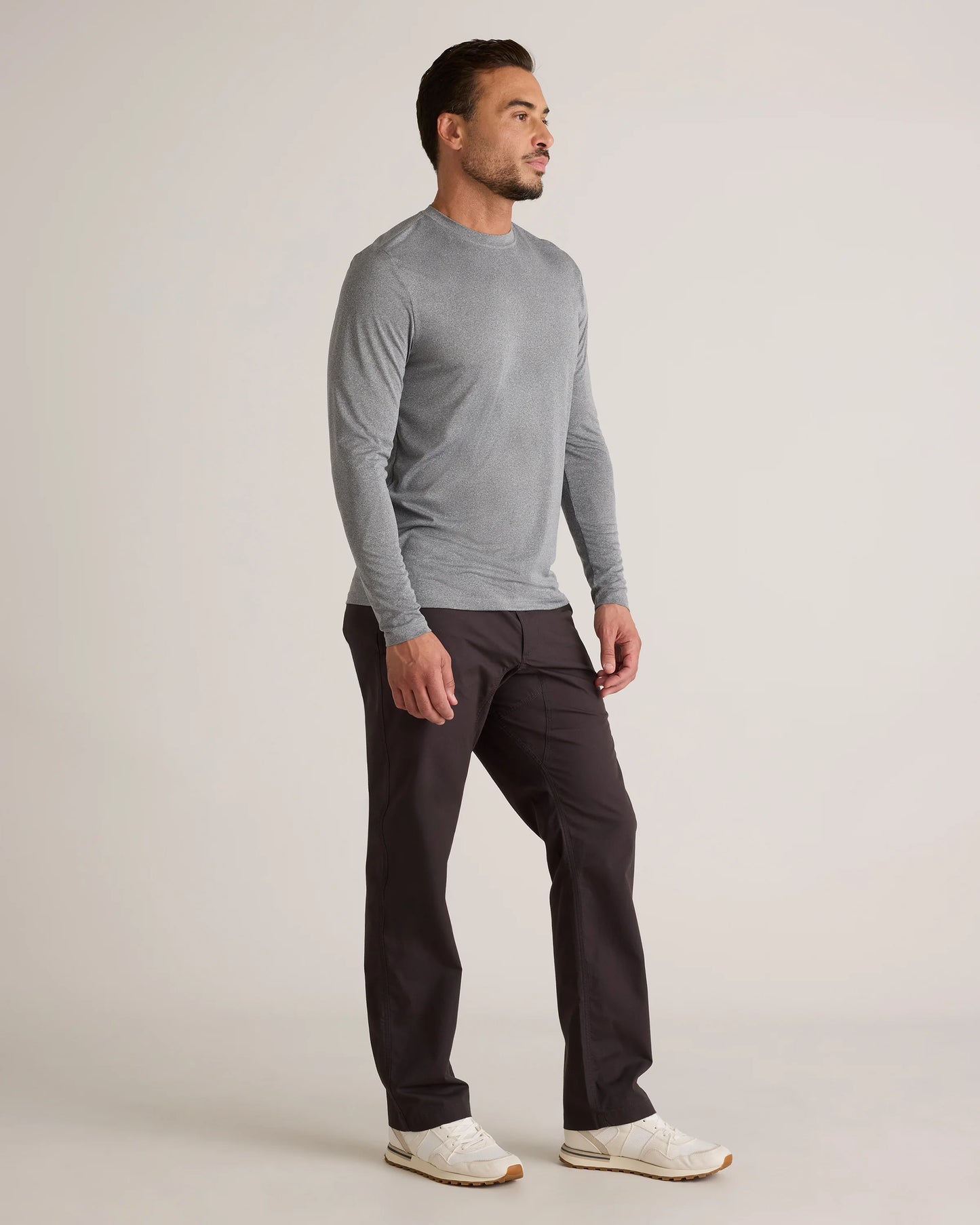 Organic Stretch Ripstop Straight Pants - S / Steel