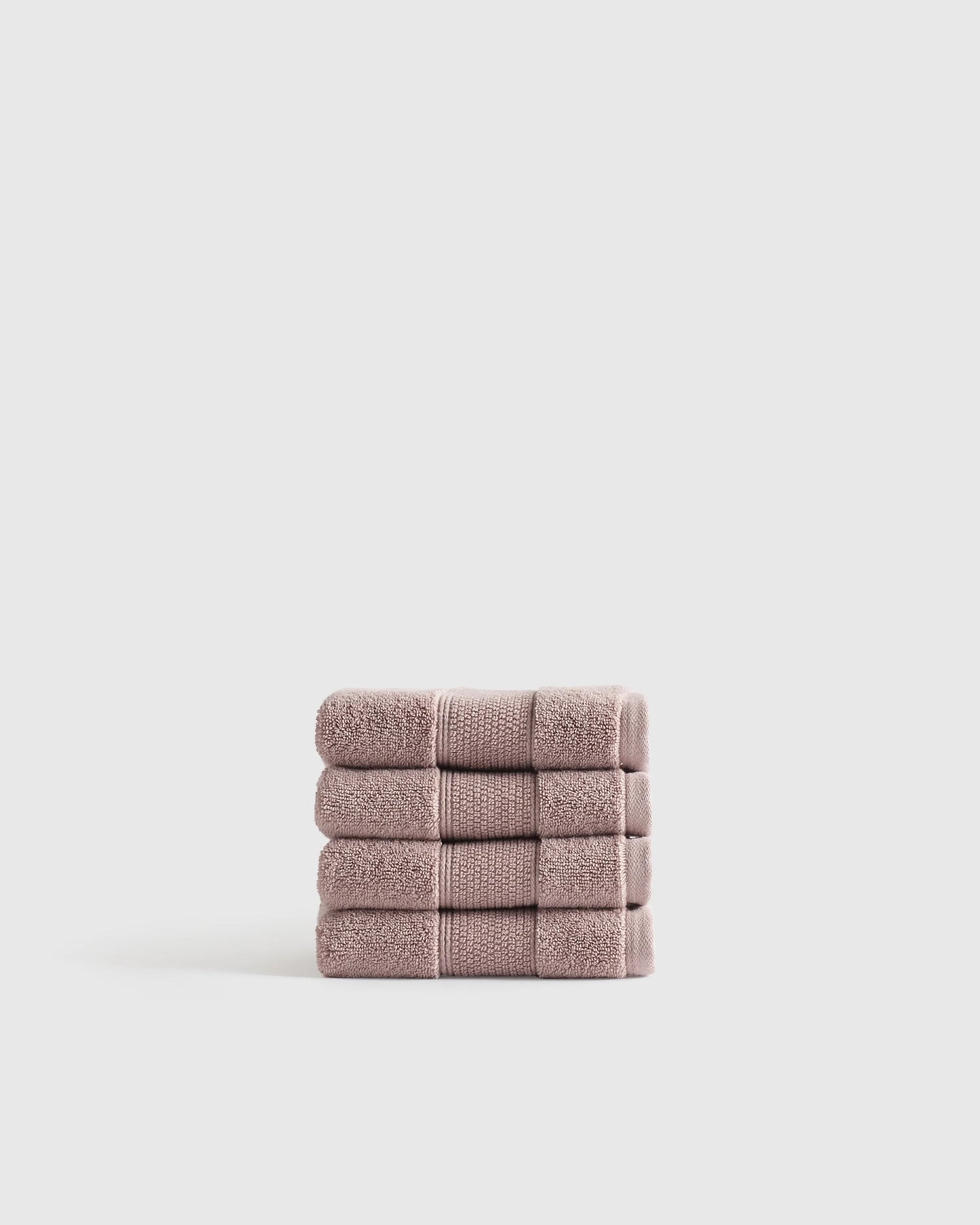 Classic Organic Turkish Cotton Washcloth (Set of 4) - One Size / White