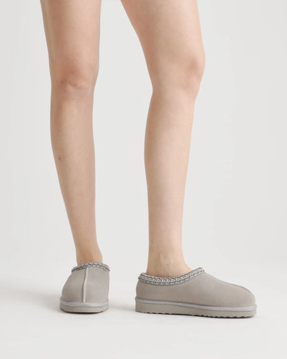 Australian Shearling Clog Slipper - 5 / Pecan