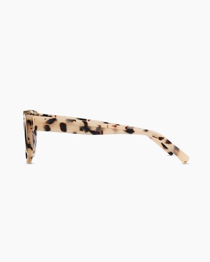 Capri Polarized Acetate Sunglasses - Standard / Black with Grey Gradient lens