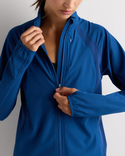 Race Day Full-Zip Jacket - XS / Deep Navy