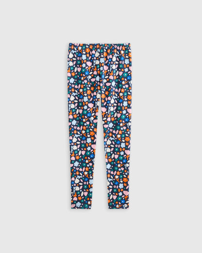 Organic Cotton Leggings - 2T / Red
