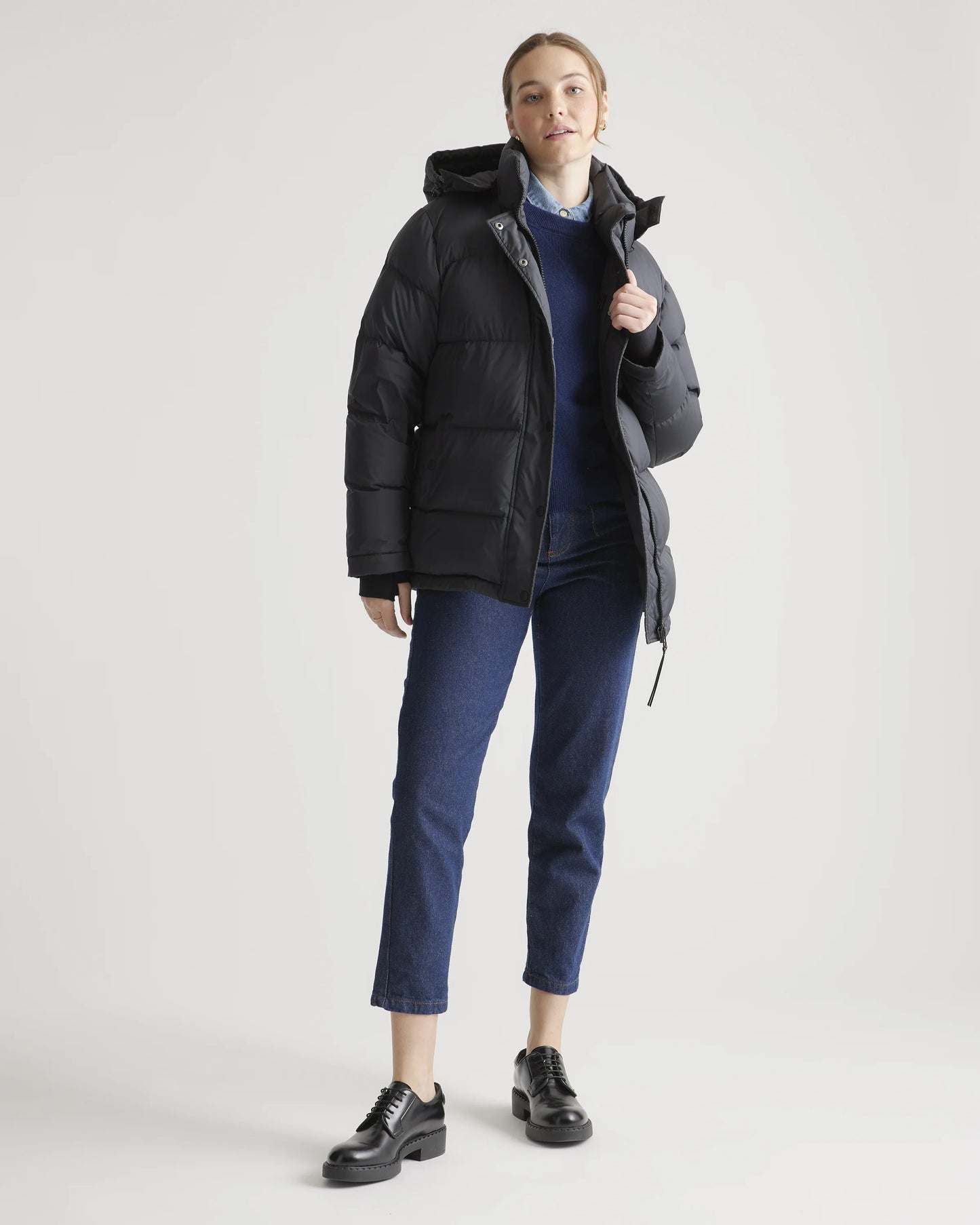 Responsible Down Puffer Jacket - XS / Sea Spray Green