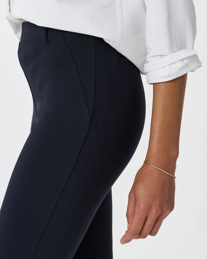 Ultra-Stretch Ponte Straight Leg Pants - XS / Morel Grey