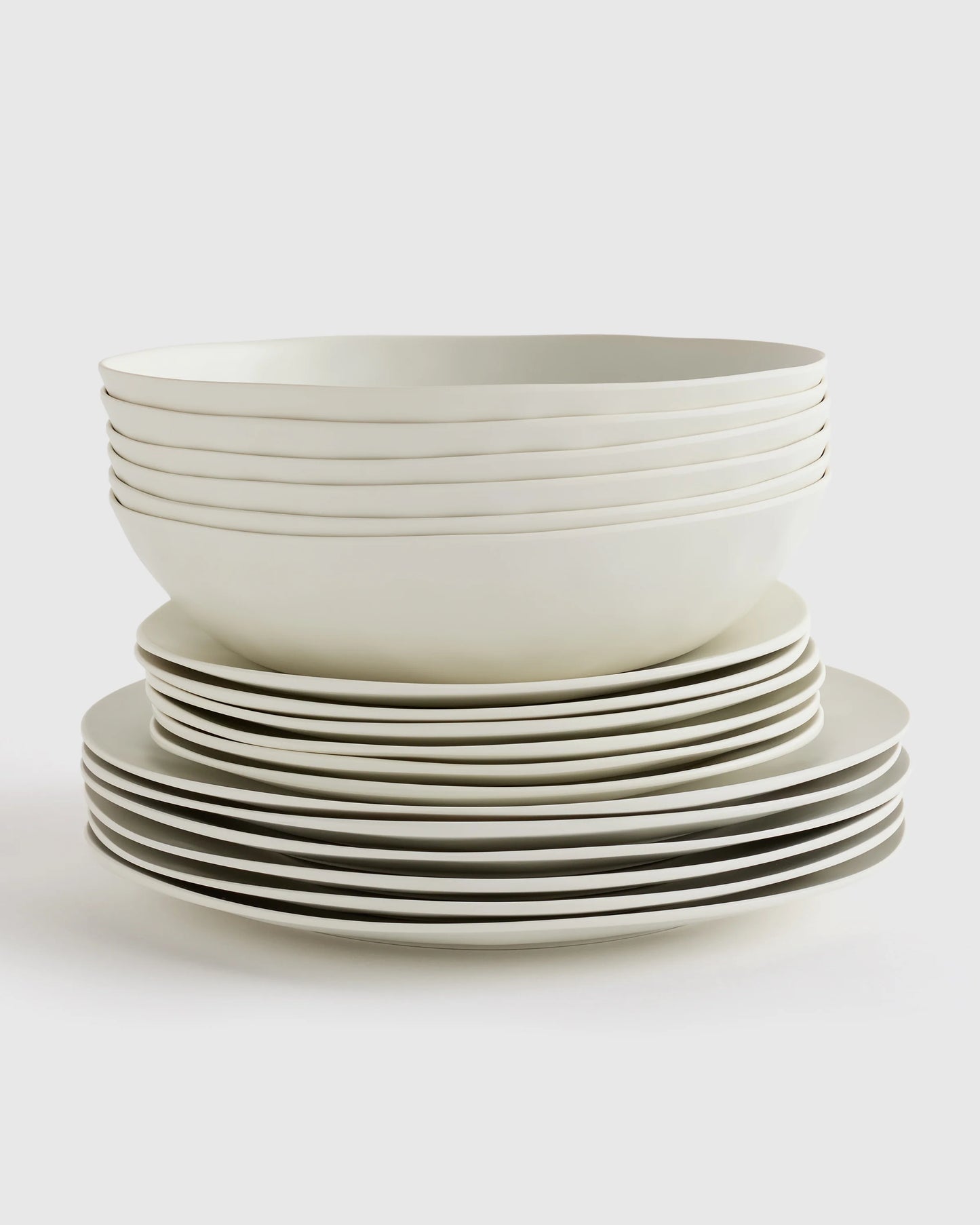 Outdoor Melamine 18pc Dinnerware Set - One Size / Mint Green