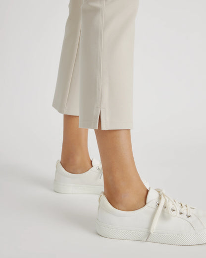 Ultra-Stretch Ponte Kick Flare Pants - XS / Olive