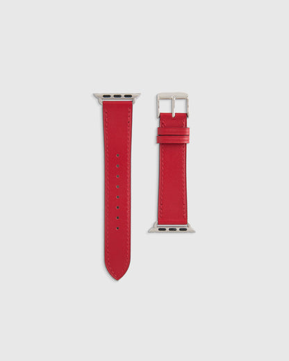 Leather Smartwatch Band - 38mm - 42mm / Cognac