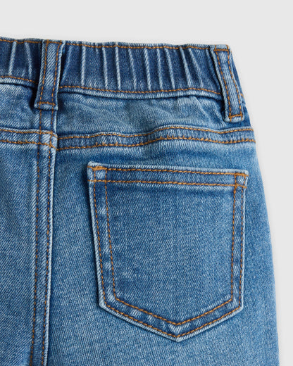 Girls Stretch Flare Jeans - 2T / Medium Wash