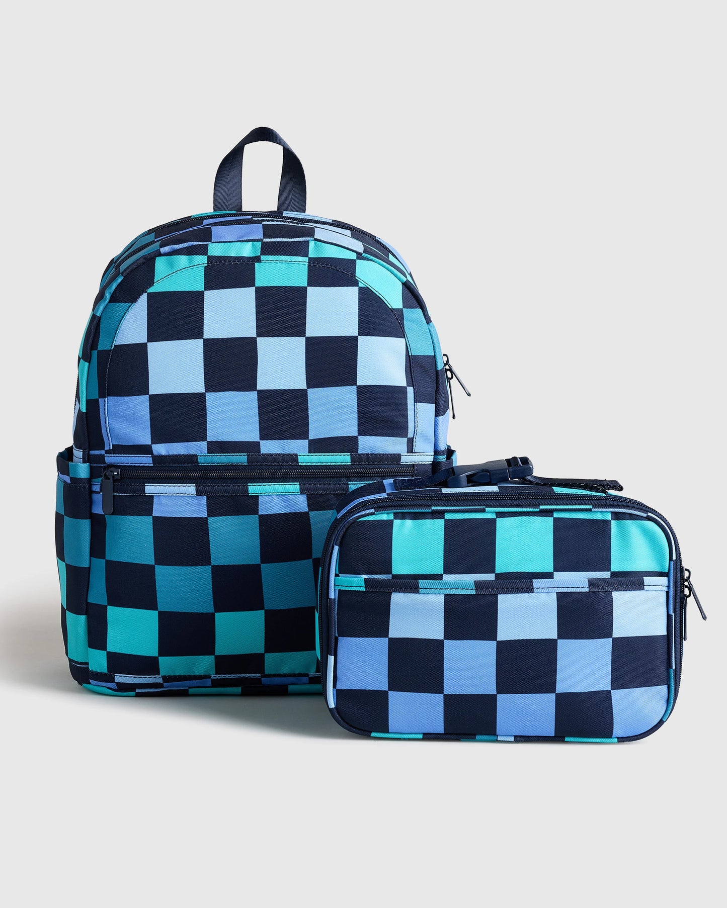 Recycled Double Pocket Backpack - One Size / Rainbow Clouds