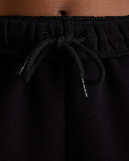Organic Heavyweight Fleece Straight Leg Sweatpants - XS / Black