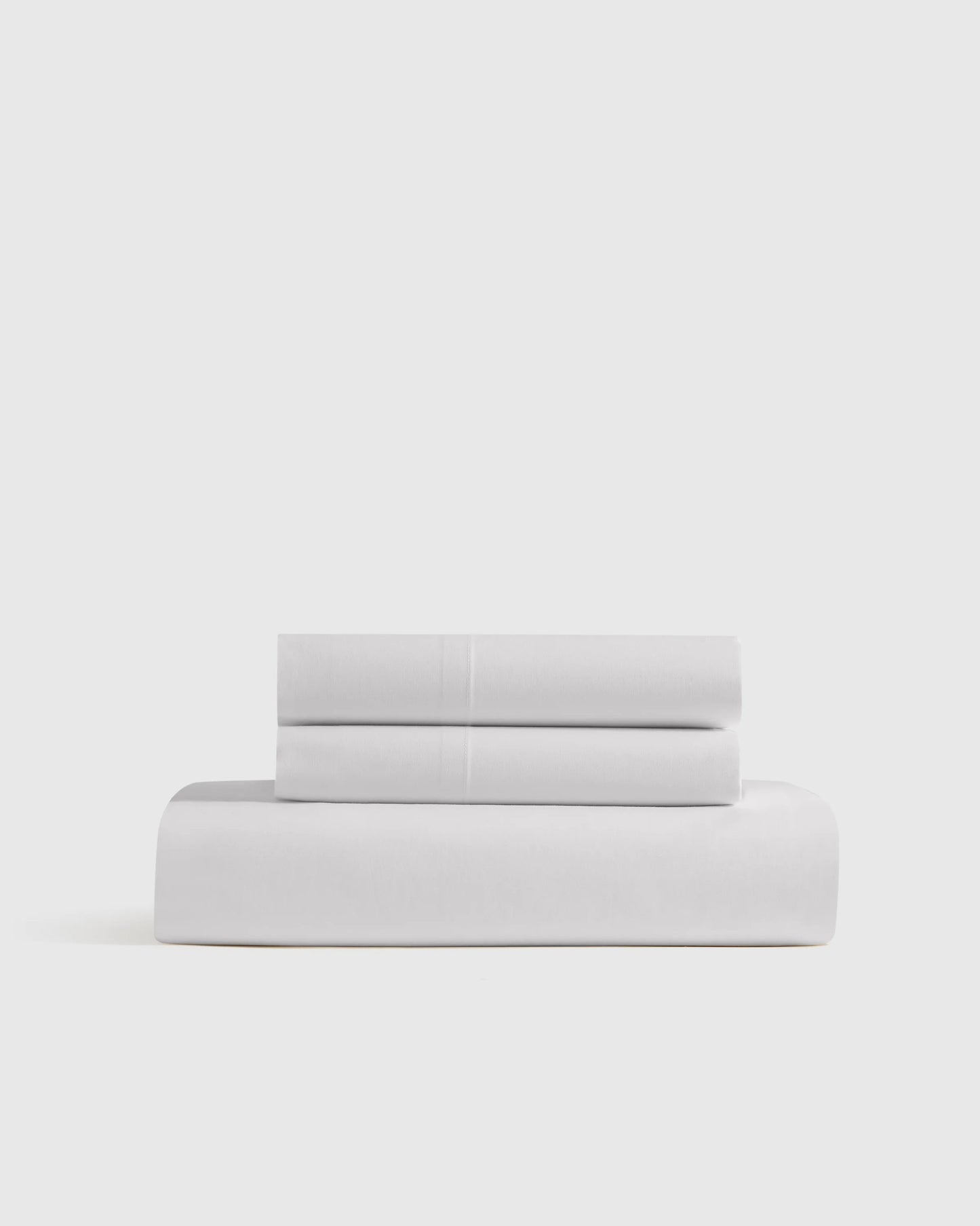 Organic Crisp Percale Fitted Sheet Set - Twin / Espresso