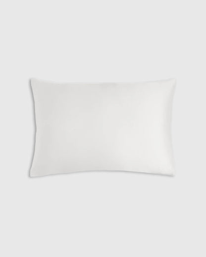 100% Mulberry Silk Pillowcase - Standard / White