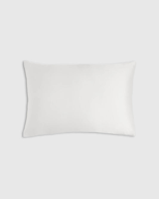 100% Mulberry Silk Pillowcase - Standard / White