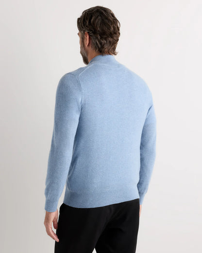 Mongolian Cashmere Full Zip Sweater - S / Teak
