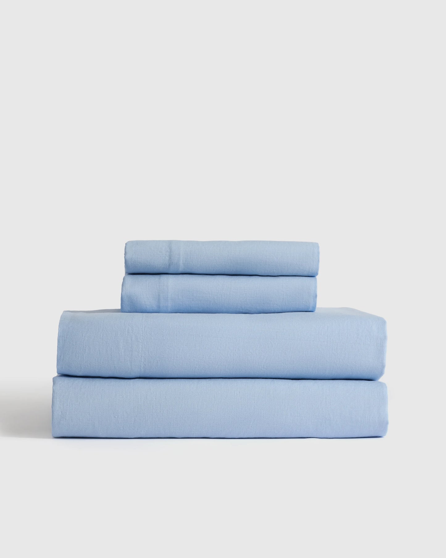 European Linen Sheet Set - Twin / Peach