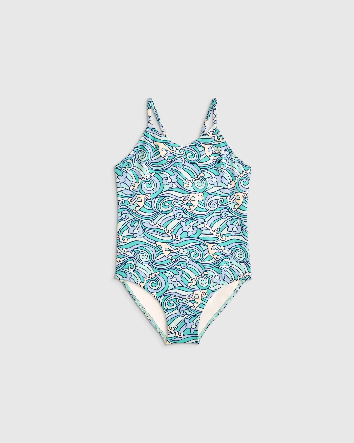 One-Piece Swimsuit - 6 / Waves