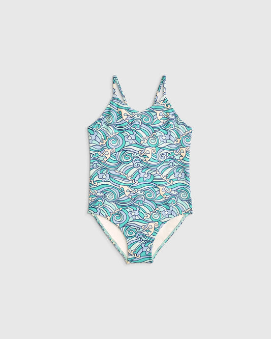 One-Piece Swimsuit - 6 / Waves