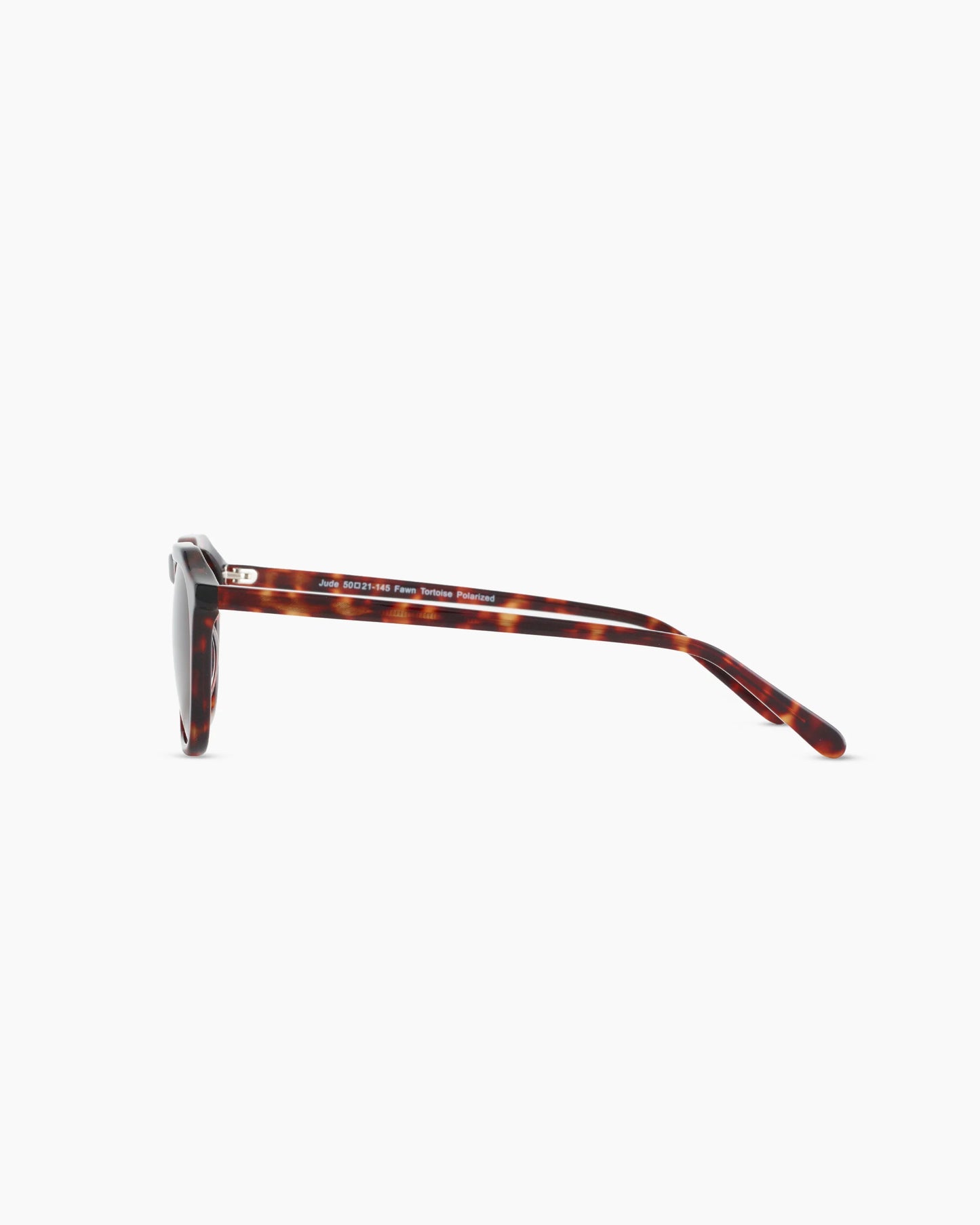 Jude Polarized Acetate Sunglasses - One Size / Black with Green lens