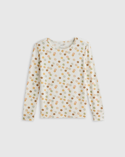Bamboo Long Sleeve and Pant Pajama Set - 2T / Wildflower Dreams