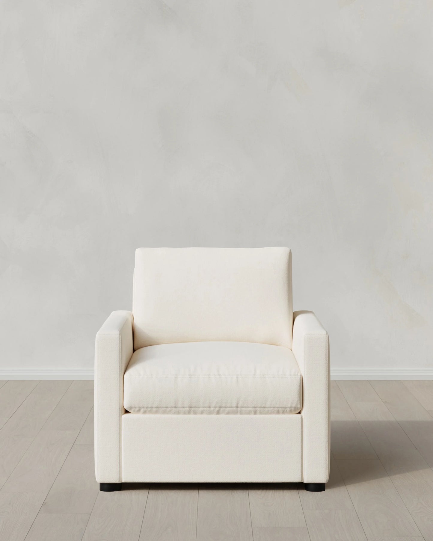Brennan Accent Chair in Performance Chenille Linen Blend - One Size / Sorrell