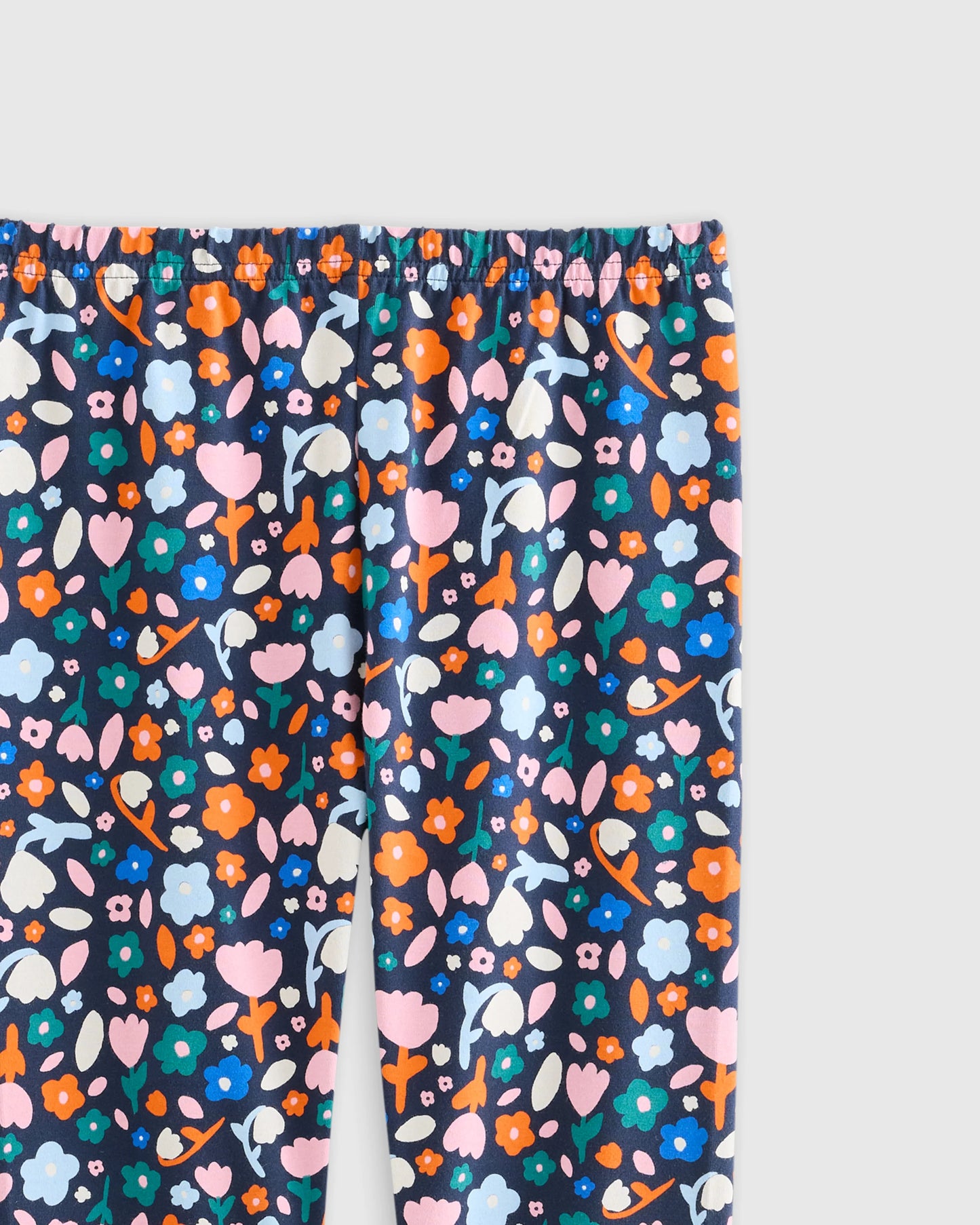 Organic Cotton Leggings - 2T / Red