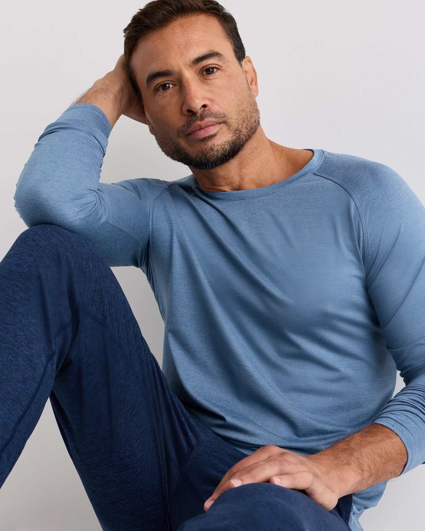 Flowknit Breeze Performance Long Sleeve Tee - XS / Heather Grey