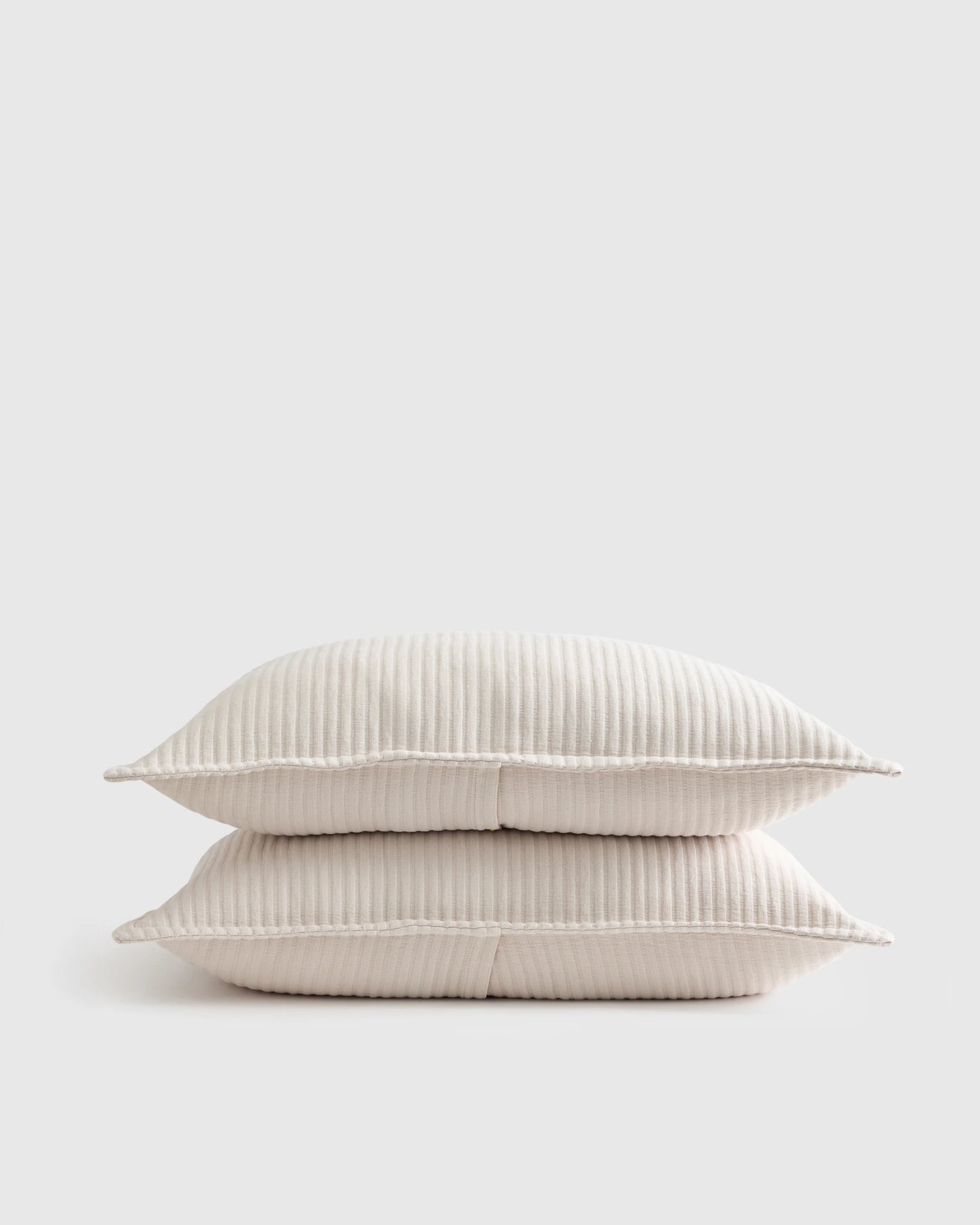 Organic Cotton Matelasse Sham Set - Standard / Dried Sage