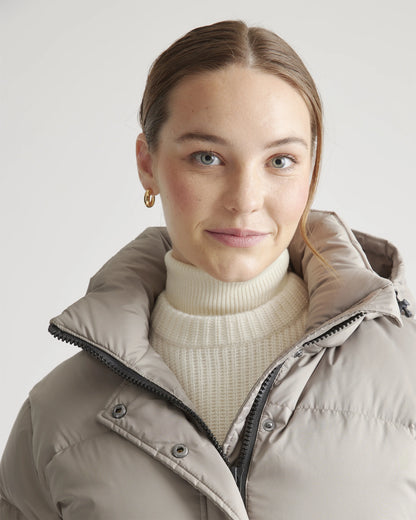 Responsible Down Puffer Jacket - XS / Sea Spray Green