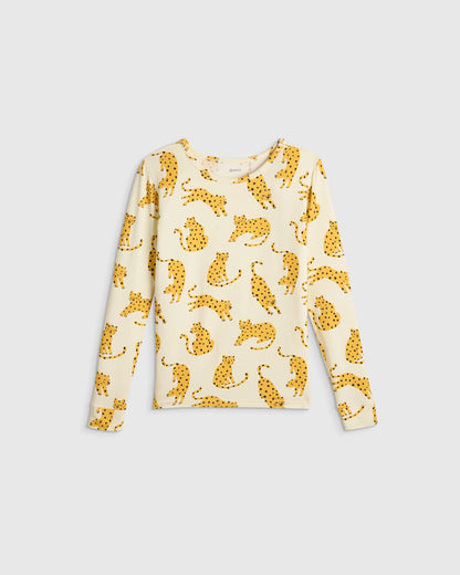 Bamboo Long Sleeve and Pant Pajama Set - 2T / Wildflower Dreams