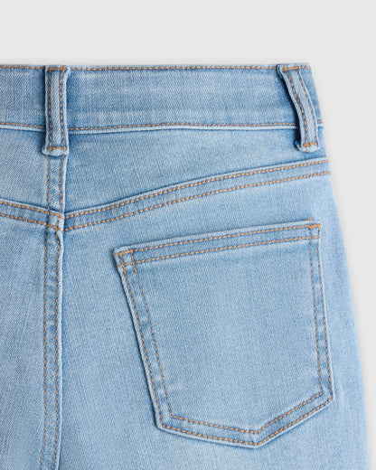 Girls Stretch Skinny Jeans - 6 / Medium Wash