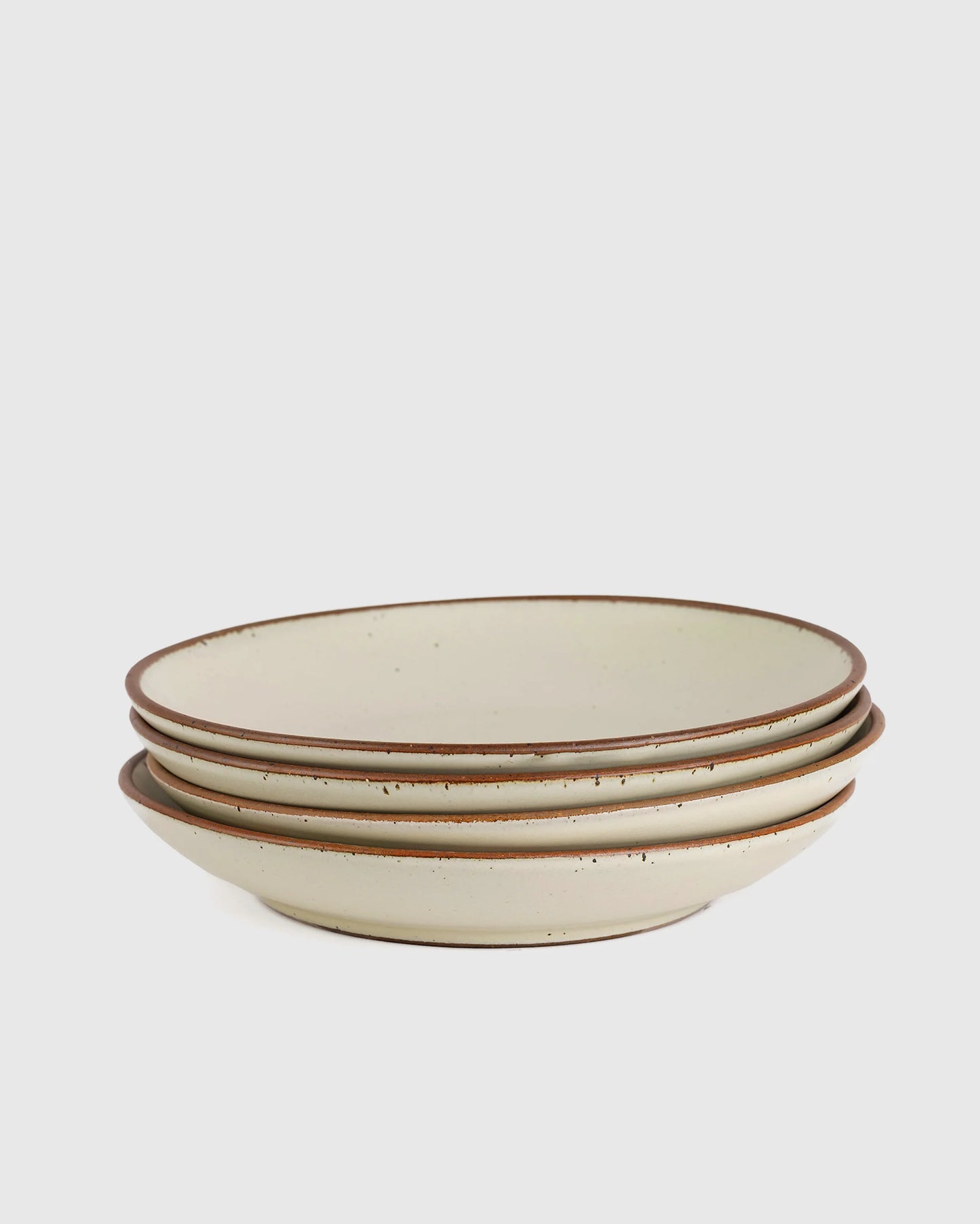 Coupe Plates (Set of 4) by East Fork - One Size / Eggshell