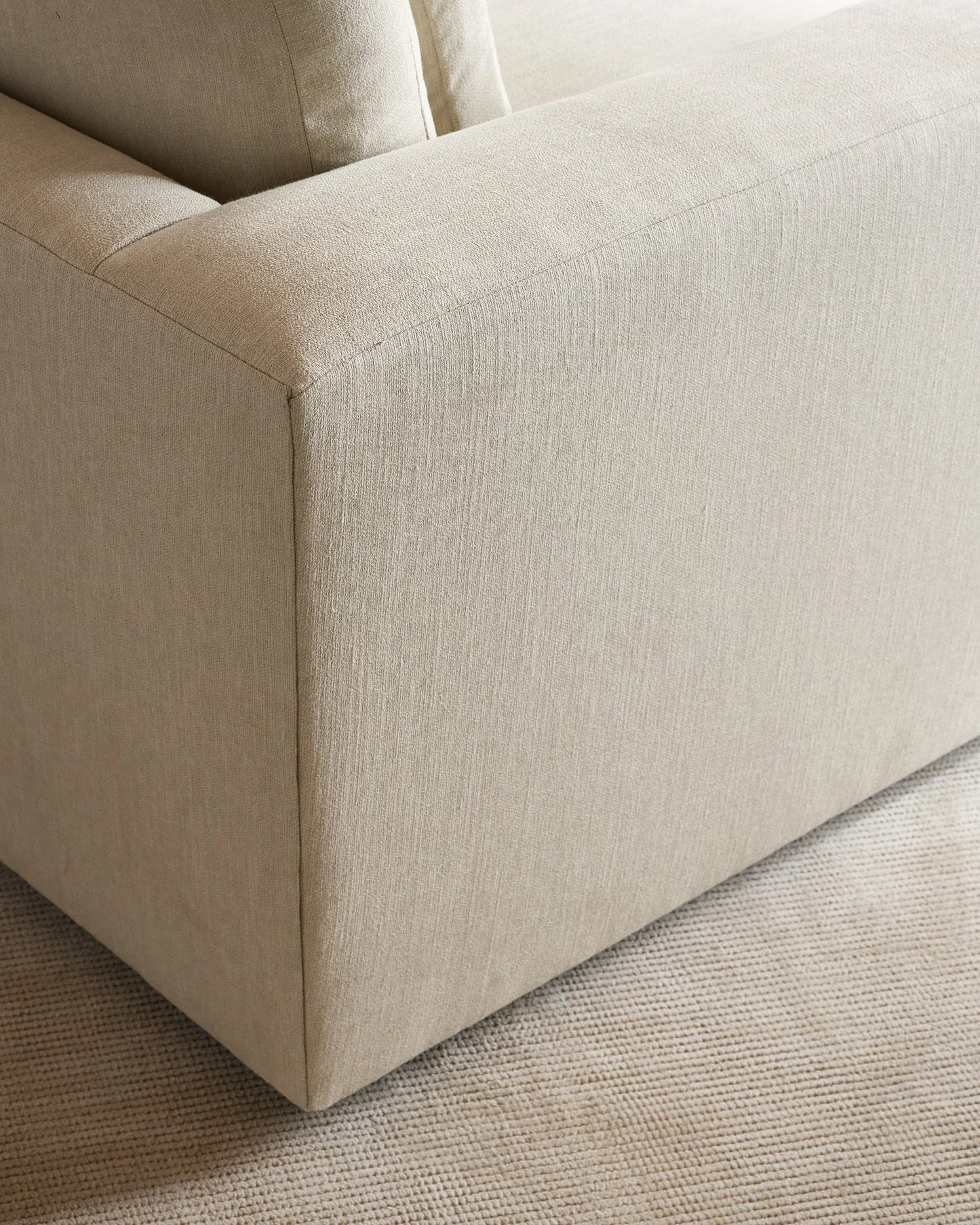 Ashford Deep Seat Chair and a Half in Performance Velvet - 46" / Caramel