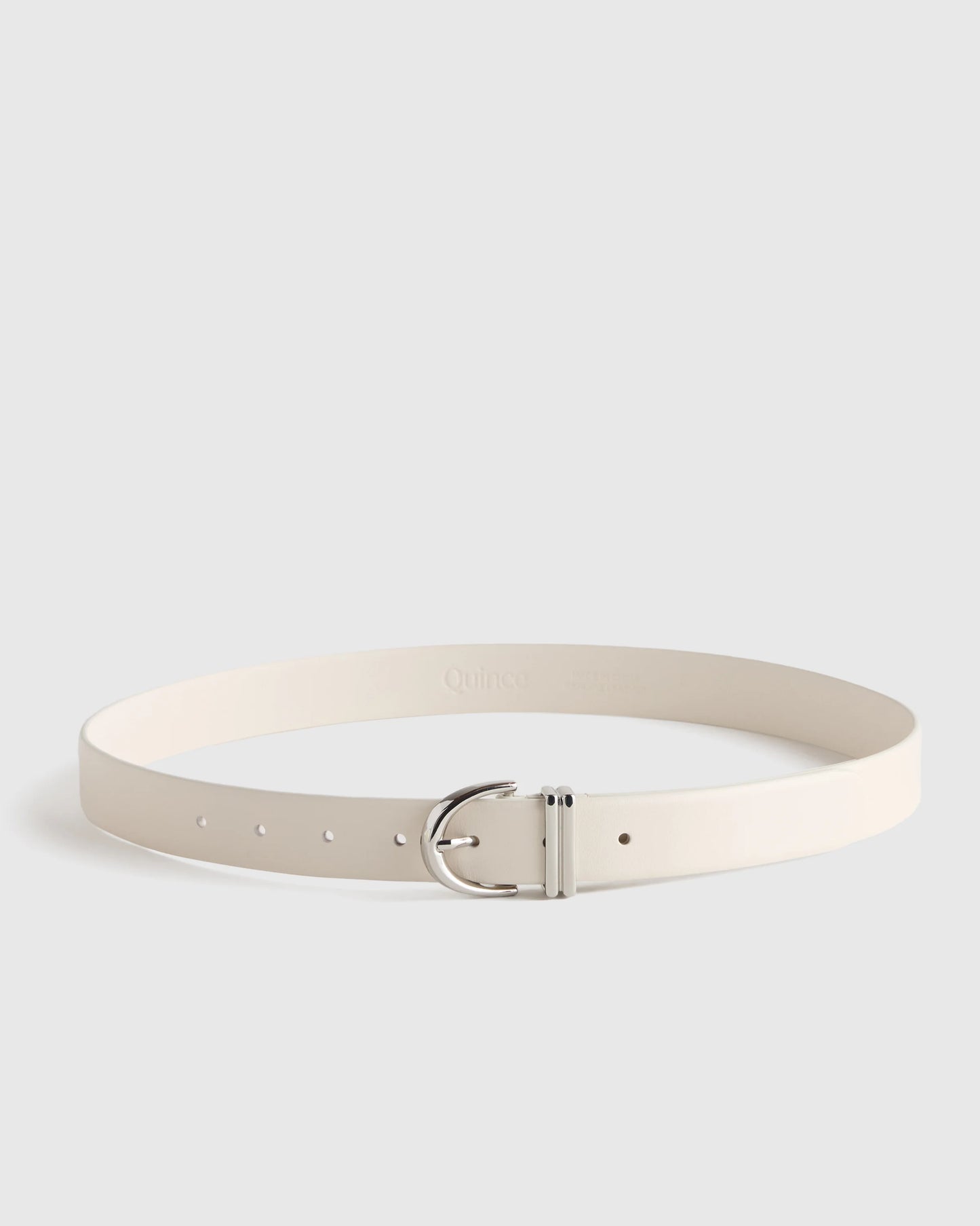 Alora European Leather Belt - XS / Black