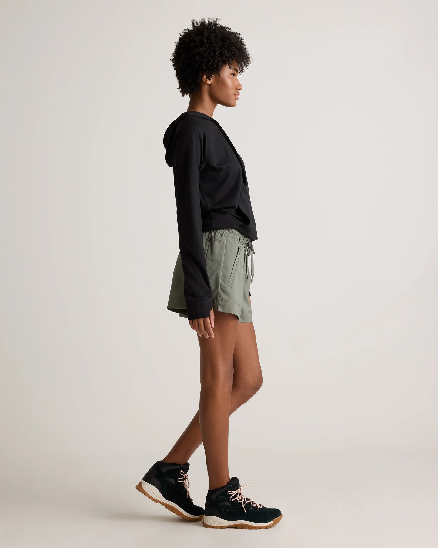 Micro Ripstop Mid-Rise Hike Shorts - XS / Heritage Olive