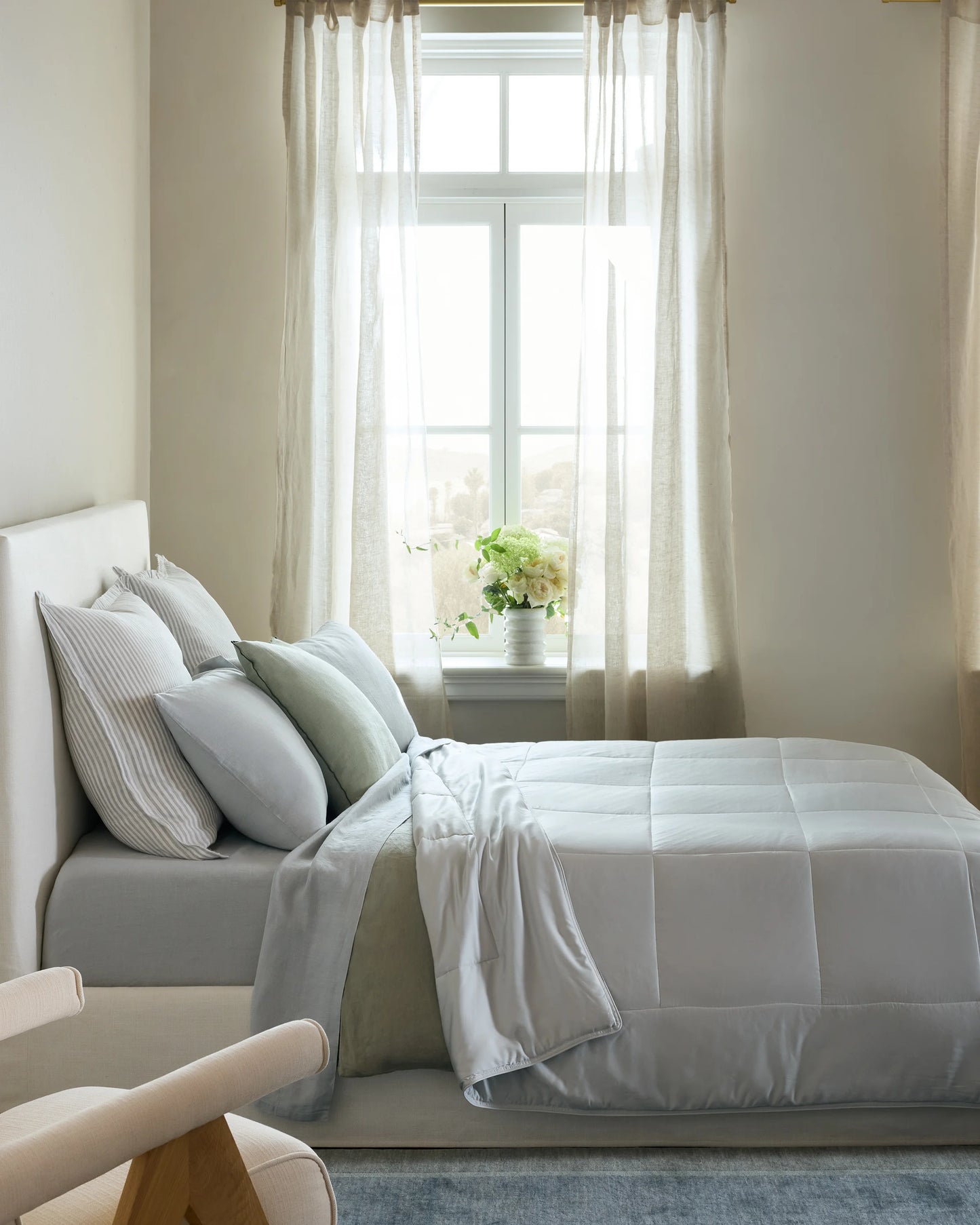 Bamboo Comforter - Twin / Soft Pink
