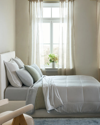 Bamboo Comforter - Twin / Soft Pink