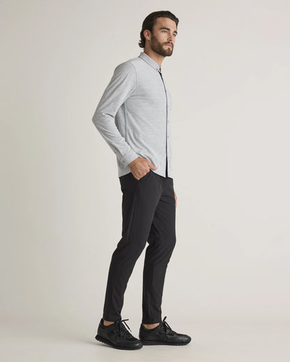 ProPique Performance Button Down - S / Light Grey