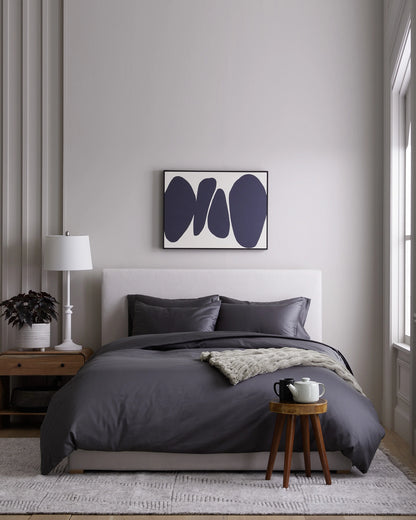 Luxury Organic Sateen Duvet Cover - Twin / Ivory