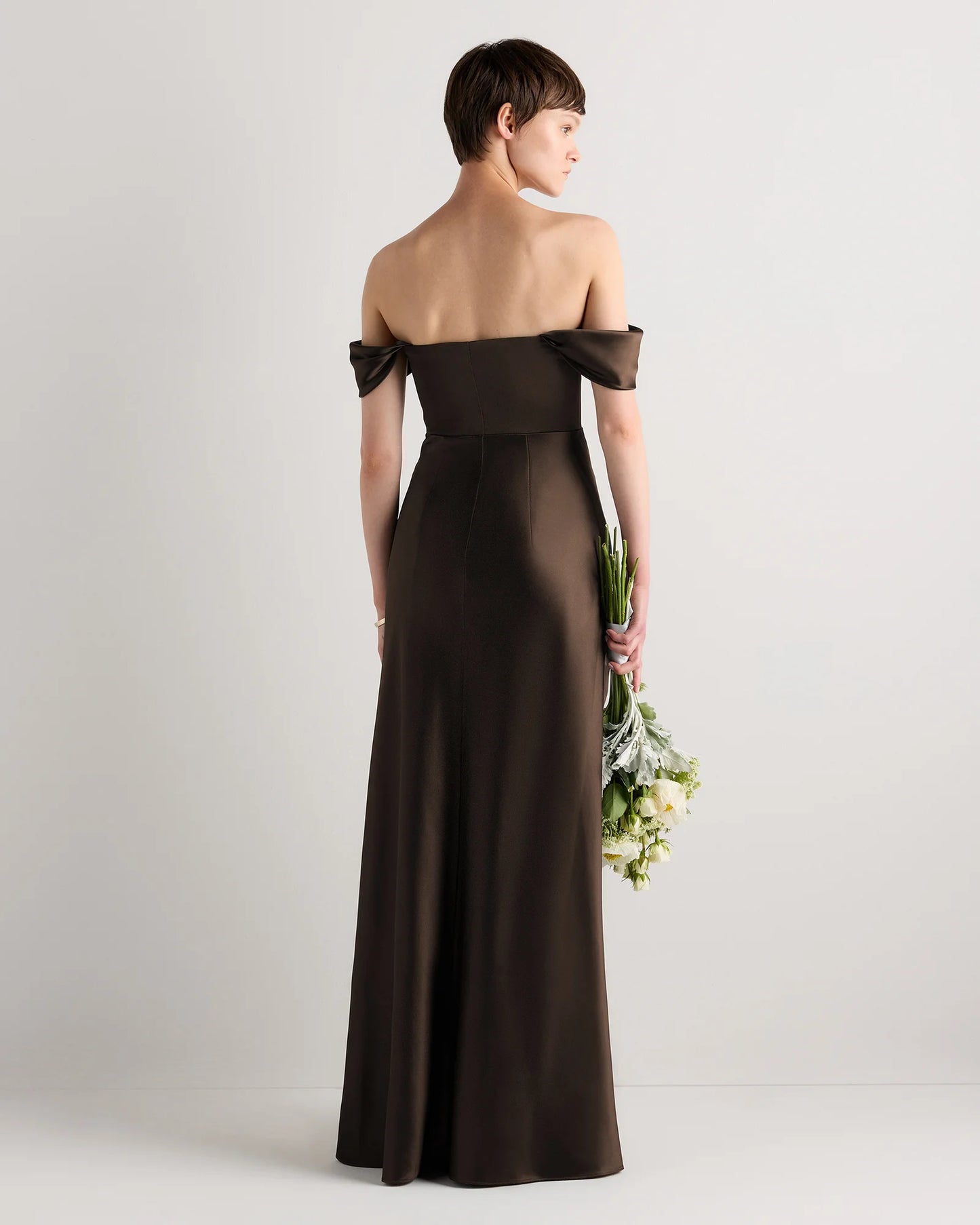 Aurora Stretch Satin Convertible Dress - 0 / Garden Sage Green
