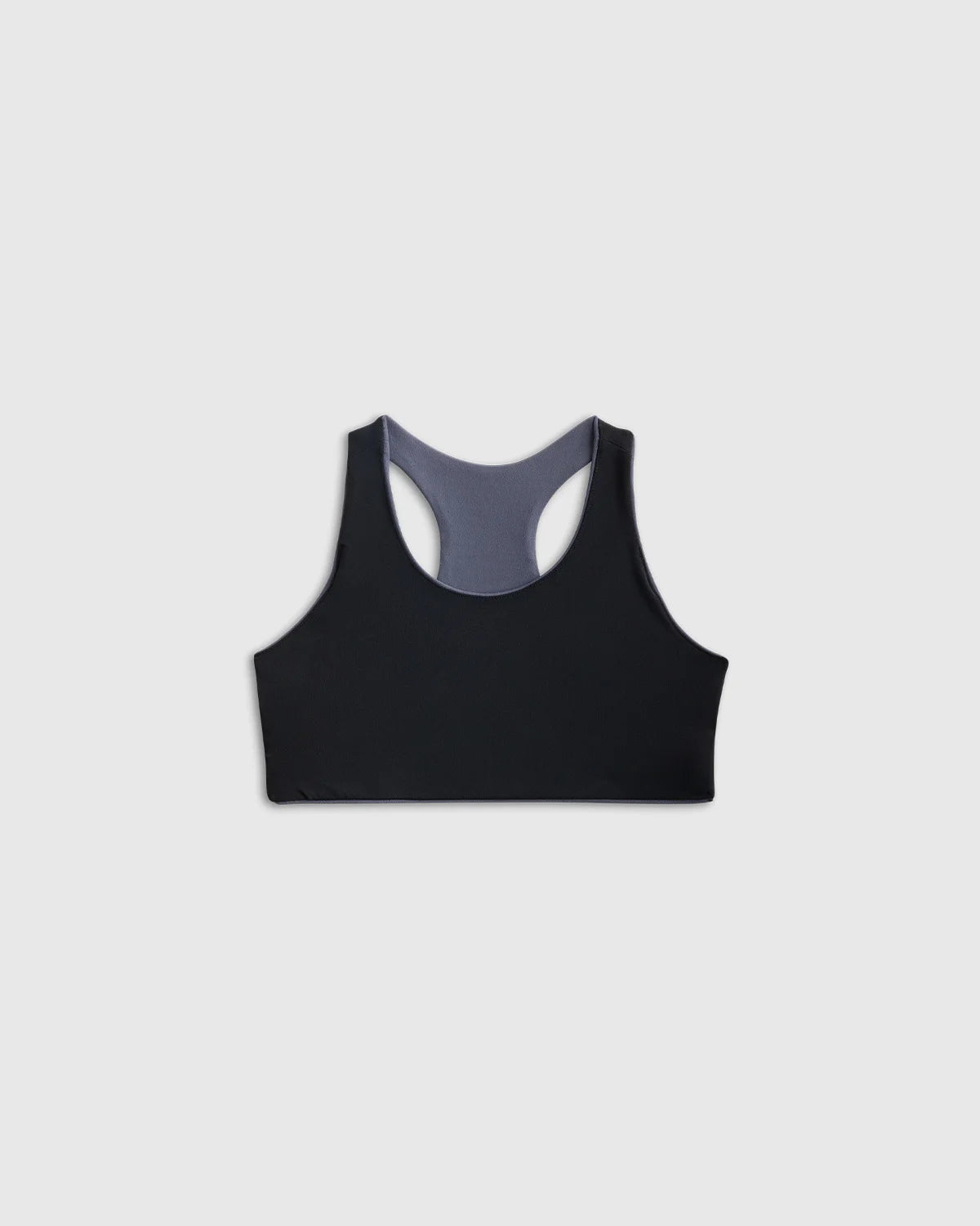 Girls Ultra-Form Reversible Racerback Bra 2-Pack - 6 / Black/Blue Fog