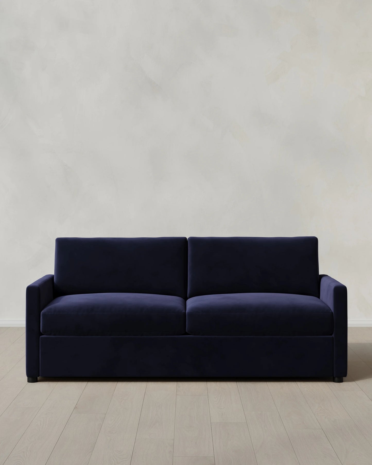 Brennan Sofa in Performance Velvet - 7ft / Taupe