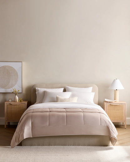 Bamboo Comforter - Twin / Soft Pink
