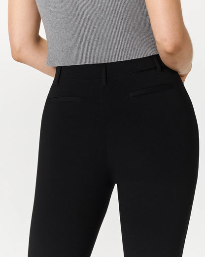 Ultra-Stretch Ponte Bootcut Pants - XS / Black