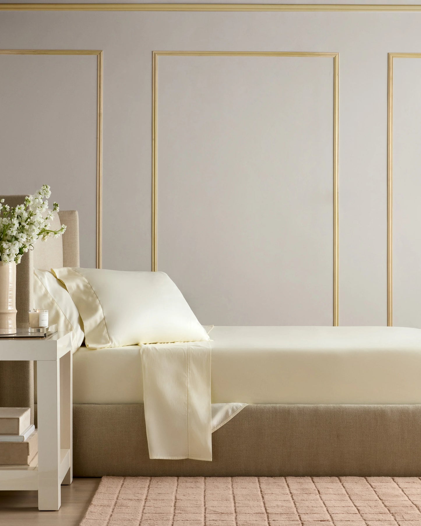 Signature Giza Cotton Sateen Sheet Set - Twin / Espresso