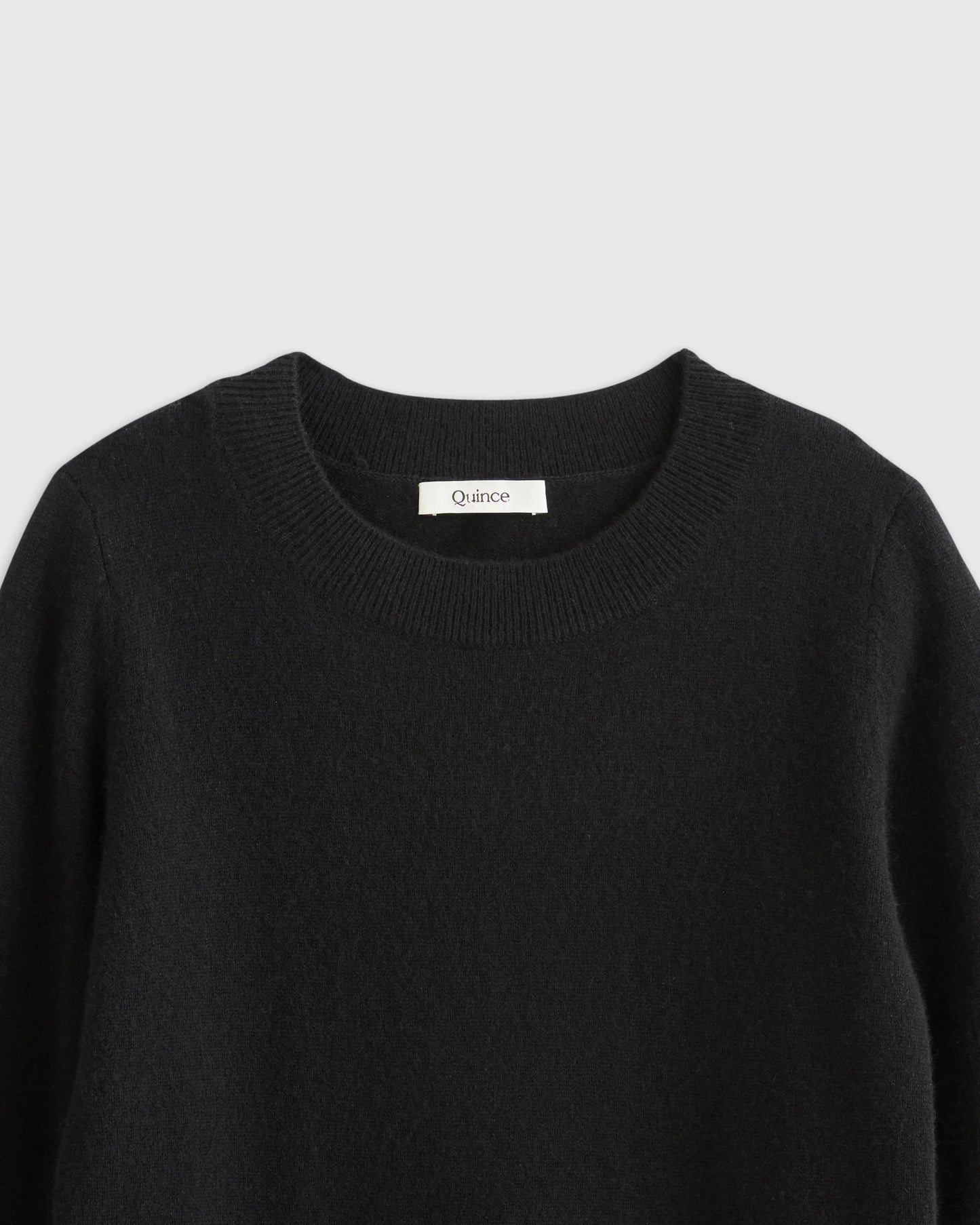 Washable Cashmere Crewneck Sweater - 6 / Heather Grey
