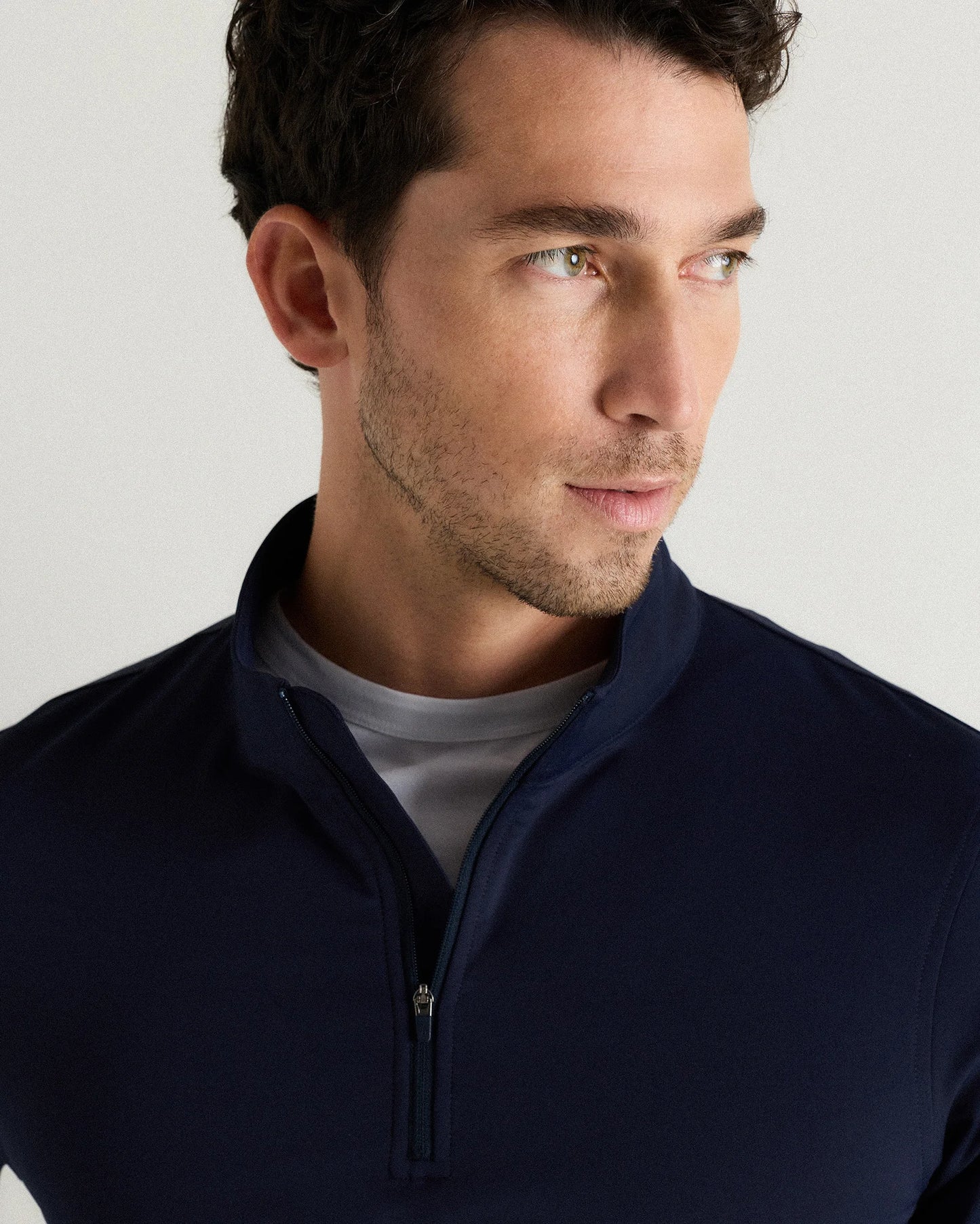 Performance Golf Quarter-Zip - S / Granite Grey