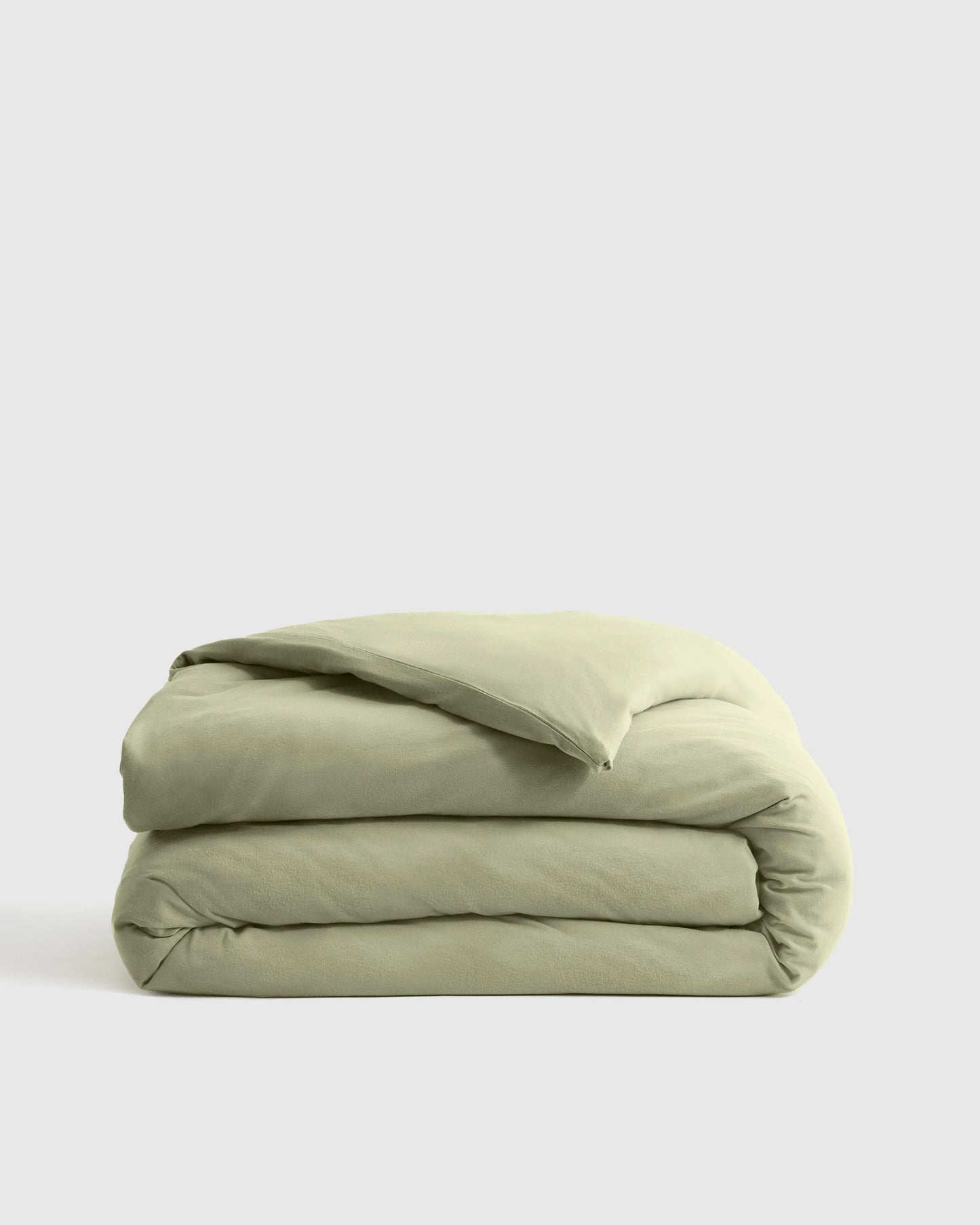 Organic Jersey Duvet Cover - Twin / Light Blue