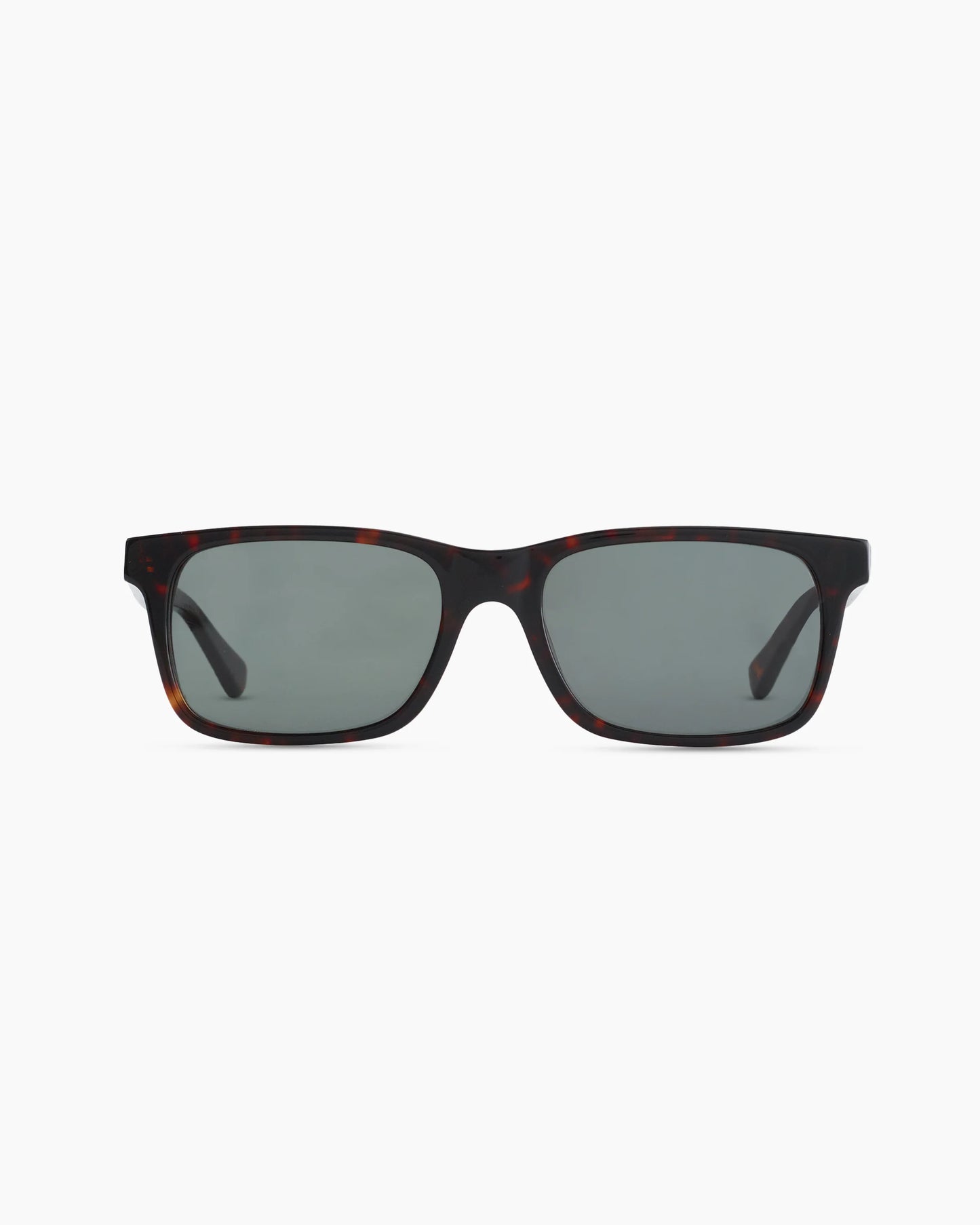 River Polarized Acetate Sunglasses - One Size / Tortoise with Green lens